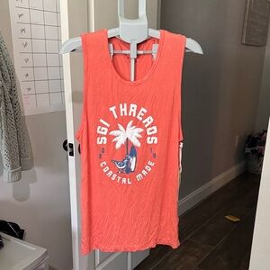 Coastal Made SGI threads 2019 Coral Tank Top
